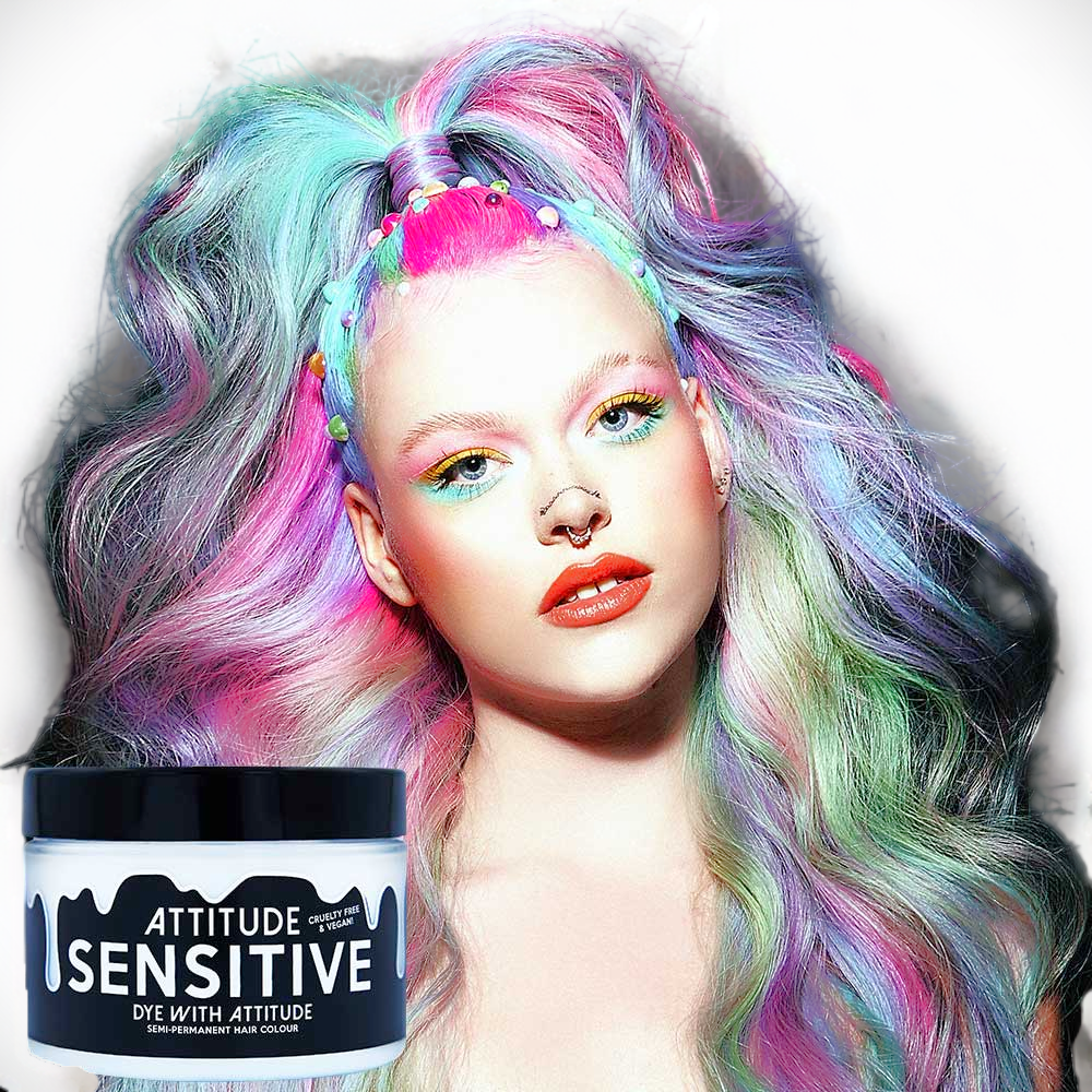 Attitude Hair Dye - Sensitive Coloration semi permanente - Multicolore